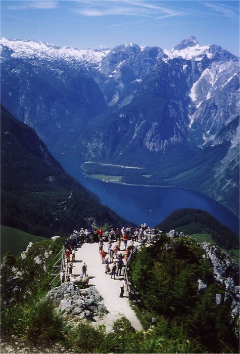 Blick vom Jenner auf den K�nigssee